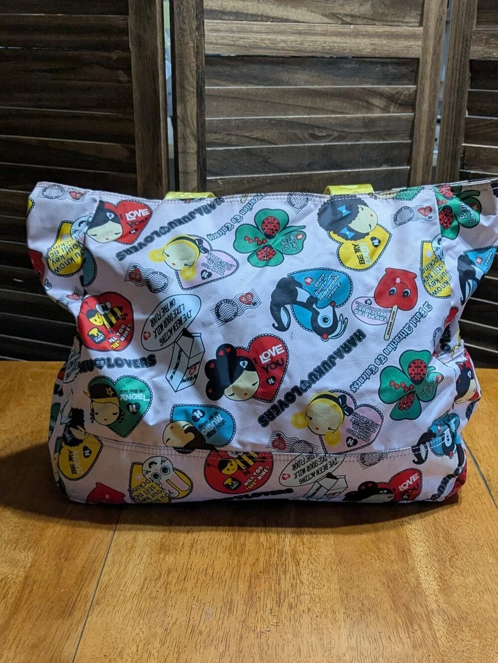 RARE VINTAGE Y2K HARAJUKU LOVERS TOTE BAG
